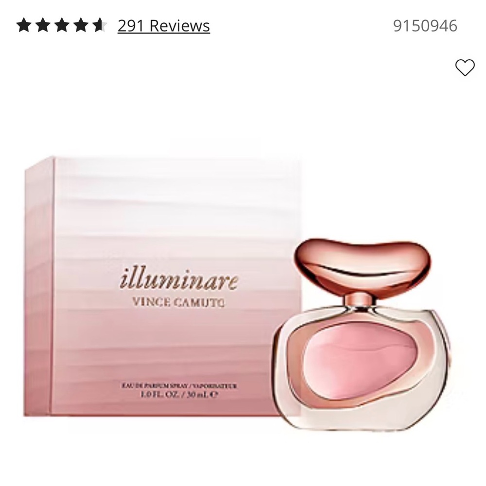 Vince Camuto Illuminare Eau de Parfum Spray - Pink and Rose Gold Bottle 1.0oz